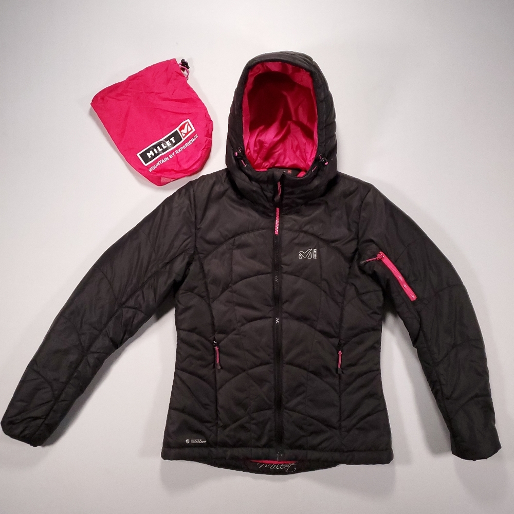 Millet Women's Black LD Belay Device Jacket MIV4768 Size XS Good Condition!